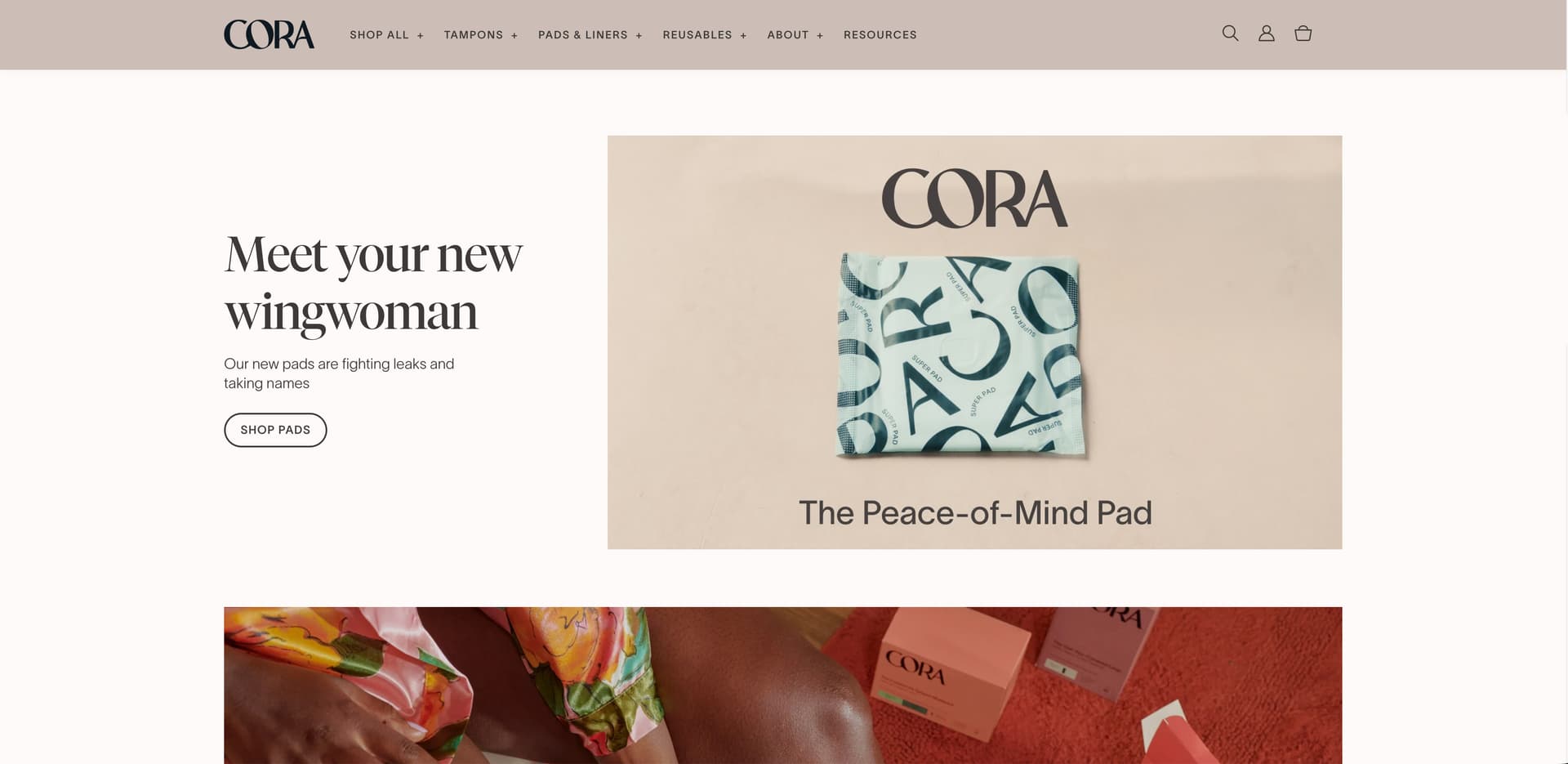 Cora screenshot