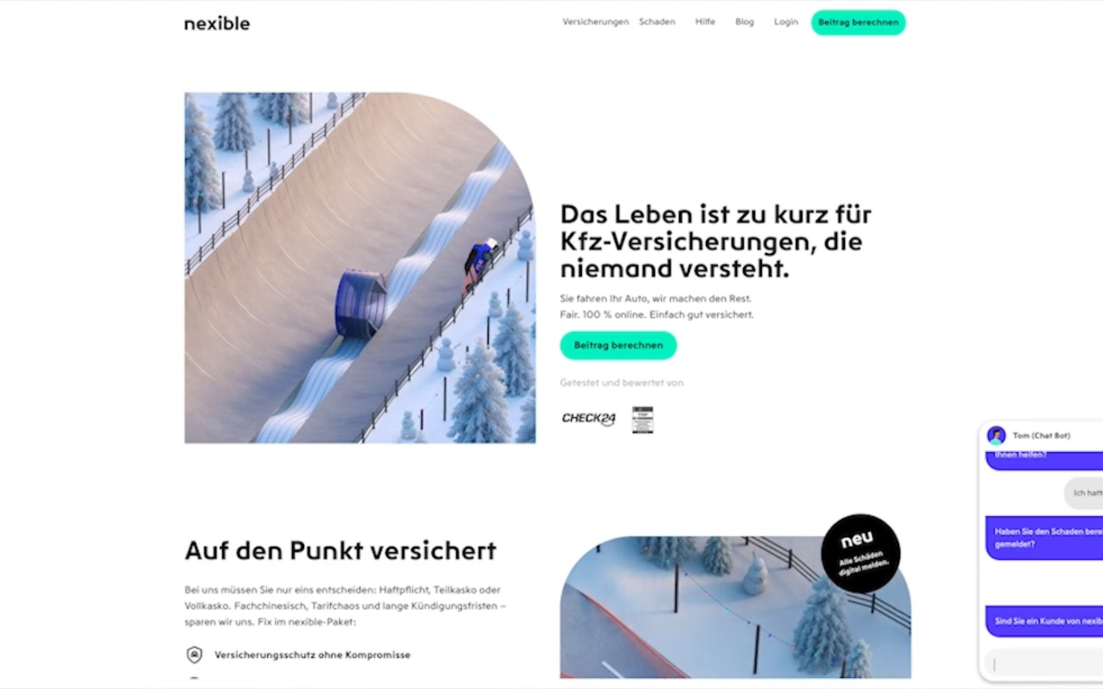 Nexible screenshot