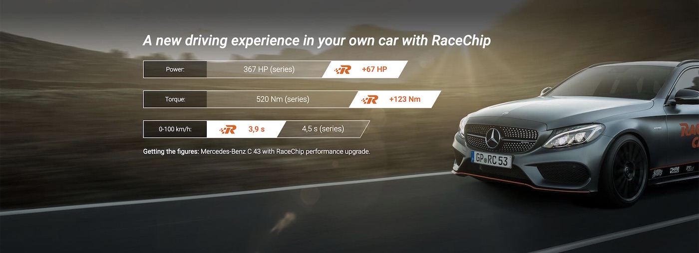 RaceChip.hr screenshot